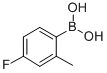 4-Fluoro-2-methylphenylboronic acid CAS#: 139911-29-8