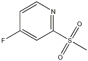 4-Fluoro-2-(methylsulfonyl)pyridine CAS#: 1207613-69-1