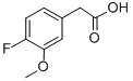 4-Fluoro-3-methoxyphenylacetic acid CAS#: 78495-65-5
