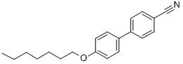 4'-Heptyloxy-4-cyanobiphenyl CAS#: 52364-72-4