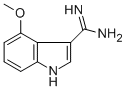 4-METHOXY-1H-INDOLE-3-CARBOXAMIDINE CAS#: 889944-24-5