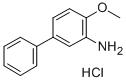 4-METHOXY-3-BIPHENYLAMINE HYDROCHLORIDE& CAS#: 197147-24-3