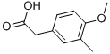 4-METHOXY-3-METHYLPHENYLACETIC ACID CAS#: 4513-73-9