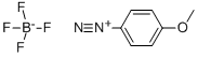 4-METHOXYBENZENEDIAZONIUM TETRAFLUOROBORATE CAS#: 459-64-3