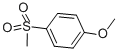 4-METHOXYPHENYLMETHYLSULFONE CAS#: 3517-90-6