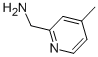 (4-METHYLPYRIDIN-2-YL)METHYLAMINE CAS#: 129768-95-2