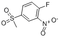 4-METHYLSULFONYL-2-NITROFLUOROBENZENE CAS#: 453-72-5