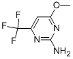 4-Methoxy-6-trifluoromethyl-2-pyrimidinamine CAS#: 16097-61-3