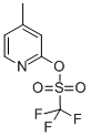 4-Methyl-2-(trifluoromethanesulfonyl)Oxypyridine CAS#: 179260-78-7