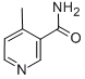 4-Methyl-3-pyridinecarboxamide CAS#: 7250-52-4