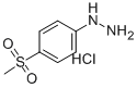 4-(Methylsulfonyl)phenylhydrazine hydrochloride CAS#: 17852-67-4