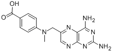 4-[N-(2,4-DIAMINO-6-PTERIDINYLMETHYL)-N-METHYLAMINO] BENZOIC ACID CAS#: 19741-14-1