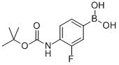 4-N-Boc-amino-3-fluorophenylboronic acid CAS#: 218301-87-2