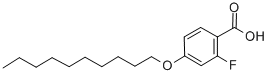 4-N-DECYLOXY-2-FLUOROBENZOIC ACID CAS#: 106316-02-3