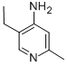 4-PYRIDINAMINE, 5-ETHYL-2-METHYL- CAS#: 5350-64-1