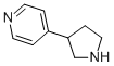 4-PYRROLIDIN-3-YL-PYRIDINE CAS#: 150281-47-3