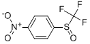 4-(TRIFLUOROMETHYLSULPHINYL)NITROBENZENE CAS#: 394-60-5