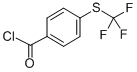4-(Trifluoromethylthio)benzoyl chloride CAS#: 330-14-3
