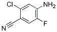 4-amino-2-chloro-5-fluorobenzonitrile CAS#: 1228376-68-8