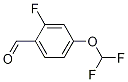 4-(difluoromethoxy)-2-fluorobenzaldehyde CAS#: 1214358-05-0