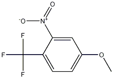 4-methoxy-2-nitro-1-(trifluoromethyl)benzene CAS#: 25889-37-6