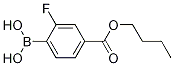 4-n-Butoxycarbonyl-2-fluorobenzeneboronic acid, 97% CAS#: