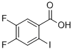 4,5-DIFLUORO-2-IODOBENZOIC ACID CAS#: 130137-05-2
