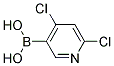 (4,6-DICHLOROPYRIDIN-3-YL)BORONIC ACID CAS#:
