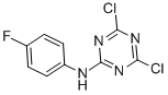4,6-Dichloro-N-(4-fluorophenyl)-1,3,5-triazin-2-amine CAS#: 131468-33-2