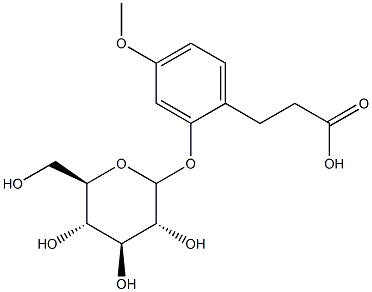 3-(2-Glucosyloxy-4-Methoxyphenyl)propanoic acid CAS#: 477873-63-5
