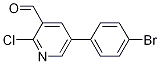 5-(4-Bromophenyl)-2-chloropyridine-3-carboxaldehyde CAS#: 1119449-39-6