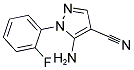 5-AMINO-1-(2-FLUOROPHENYL)-1H-PYRAZOLE-4-CARBONITRILE CAS#: 135108-48-4