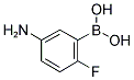 5-AMINO-2-FLUOROPHENYLBORONIC ACID CAS#: