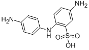 5-Amino-2-[(4-aminophenyl)amino]benzenesulfonic acid CAS#: 119-70-0