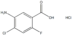 5-Amino-4-chloro-2-fluorobenzoic acid, HCl CAS#: 957120-34-2