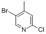 5-BROMO-2-CHLORO-4-PICOLINE CAS#: 778611-64-6