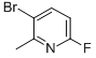 5-BROMO-2-FLUORO-6-PICOLINE CAS#: 375368-83-5