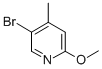 5-BROMO-2-METHOXY-4-METHYLPYRIDINE CAS#: 164513-39-7