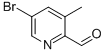 5-BROMO-3-METHYL-2-PYRIDINECARBALDEHYDE CAS#: 376587-53-0