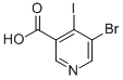 5-BROMO-4-IODOPYRIDINE-3-CARBOXYLIC ACID CAS#: 491588-98-8
