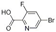 5-BroMo-3-fluoropyridin-2-carboxylic acid CAS#: