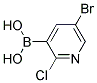 5-Bromo-2-chloropyridine-3-boronic acid CAS#: 1072944-19-4