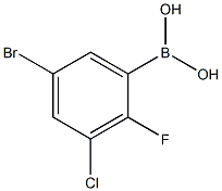 5-Bromo-3-chloro-2-fluorophenylboronic acid CAS#: 1451393-27-3
