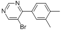 5-Bromo-4-(3,4-dimethylphenyl)pyrimidine CAS#: 941294-38-8