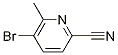 5-Bromo-6-methyl-2-pyridinecarbonitrile CAS#: 1173897-86-3