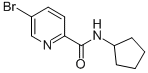 5-Bromo-N-cyclopentylpicolinamide CAS#: 845305-91-1