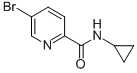 5-Bromo-N-cyclopropylpyridine-2-carboxamide CAS#: 638219-77-9