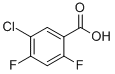 5-CHLORO-2,4-DIFLUOROBENZOIC ACID CAS#: 130025-33-1