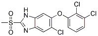 5-CHLORO-6-(2,3-DICHLOROPHENOXY)-2-METHYLSULFONYL-1H-BENZIMIDAZOLE CAS#: 106791-37-1