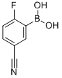 5-CYANO-2-FLUOROBENZENEBORONIC ACID CAS#: 468718-30-1